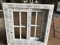 Diseño de Rejas para Ventanas Corredizas de PVC/UPVC Modelo para Casa con Precio