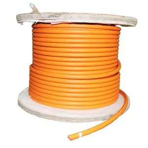 Orange 1500 V geschützt XLPE-Kabel 6 mm 25 mm 35 mm 50 mm 70 mm 95 mm Überschneidung Polyethylen-Elektrofahrzeugkabel