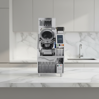 Robot de cuisson automatique de riz frit, équipement de cuisine commercial intelligent, en acier inoxydable, autonettoyant, à économie d'énergie