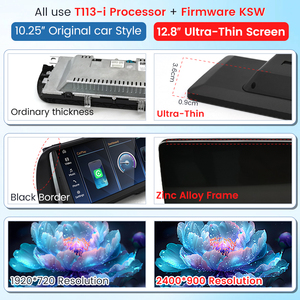 HFmidia 2026 New Linux <b>System</b> 10.25 12.8inch Thin screen For BMW 5 Series F10 F11 CIC NBT <b>Wireless</b> CarPlay Auto Car Video Player - Product Image 4