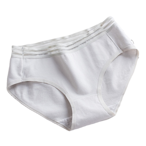 Mutandine da Donna Traspiranti in Cotone a Vita Media, Senza Cuciture, <span class=keywords><strong>Sexy</strong></span>, Tinta Unita, Slip a Prezzo di Fabbrica - Product Image 4