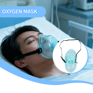 <span class=keywords><strong>Mascarilla</strong></span> de Oxígeno Desechable <span class=keywords><strong>Simple</strong></span> de Alta Concentración y Alto Flujo, Fabricada con Material Médico Suave - Product Image 6