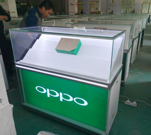 Kim Loại Và Kính Điện Thoại Di Động Cửa Hàng Điện Thoại Di Động Hiển Thị Và Điện Thoại Di Động Showcase - Product Image 1