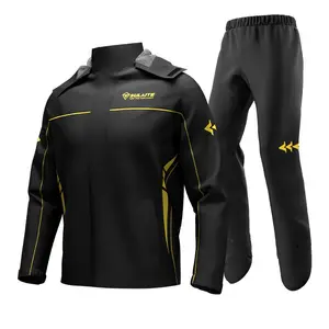 SULAITE PU 100% impermeabile Ropa impermeabile Moto impermeabile Moto per giacca antipioggia da uomo