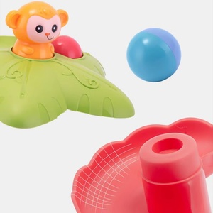 Jouets éducatifs en plastique écologiques pour bébés : Puzzle, Piste de glisse, Tour à balles, Balançoire, Tour à empiler, Tour à balles coulissantes, Tour à balles roulantes - Product Image 2