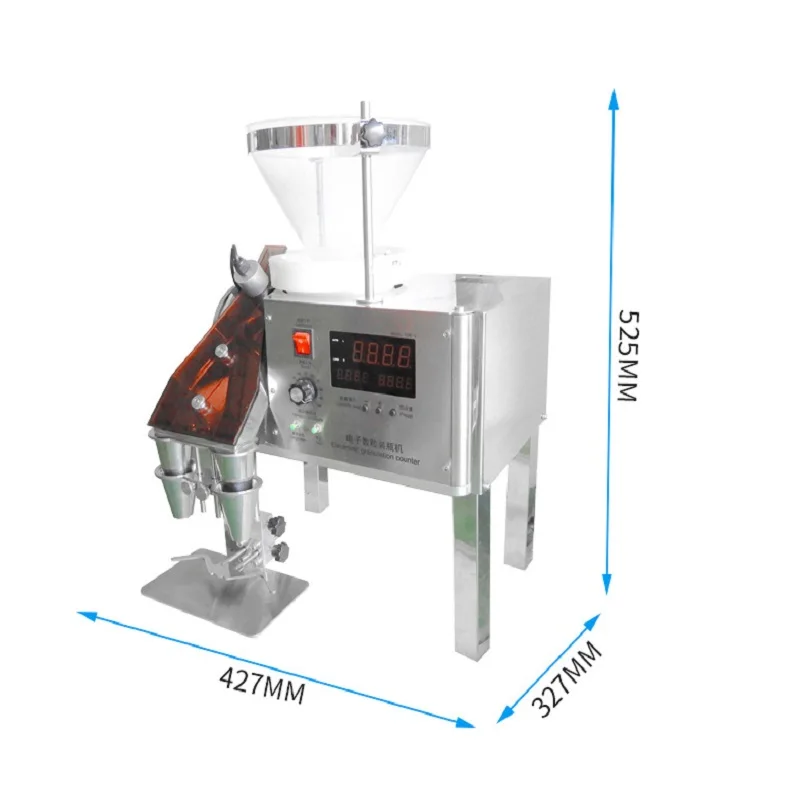 Smart tablet counting machine for commercial agents, pill, capsule electronic counting machine