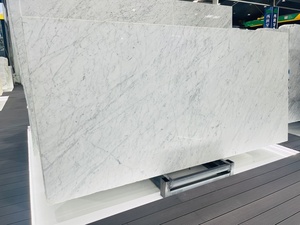 Carrara Carrera White <strong>Marble</strong> Flooring Floor Tiles Bathroom Price for Walls - Product Image 2