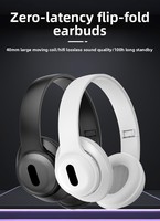 Nouveau casque sportif Explosions 5.3, double mode filaire et sans fil, réduction active du bruit, conception étanche, longue autonomie musicale