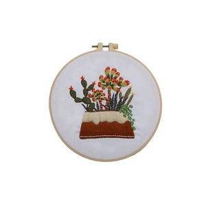Kits de Bordado Hechos a Mano, Serie de Plantas, Manualidades de Bordado, Punto de Cruz - Product Image 4