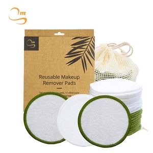 Tampons démaquillants ronds <span class=keywords><strong>lavables</strong></span>, 3.15 ", écologiques, pour le visage, doux, <span class=keywords><strong>lingettes</strong></span> en <span class=keywords><strong>bambou</strong></span>, réutilisables, sac à linge, offre spéciale - Product Image 1