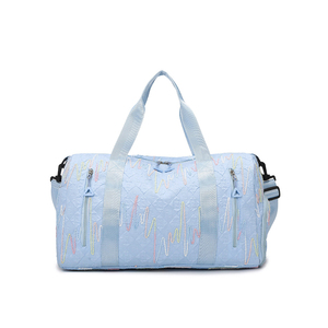 Bolsa impermeable transparente <span class=keywords><strong>de</strong></span> viaje, maquillaje grande, almacenamiento <span class=keywords><strong>de</strong></span> ropa deportiva, bolsa <span class=keywords><strong>de</strong></span> equipaje <span class=keywords><strong>de</strong></span> lona para mujer para el <span class=keywords><strong>fin</strong></span> <span class=keywords><strong>de</strong></span> <span class=keywords><strong>semana</strong></span> - Product Image 2