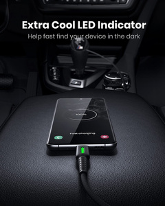 Câble USB C 3.1A QC 3.0 Charge rapide Câble de type C en nylon tressé Chargeur de téléphone - Product Image 6