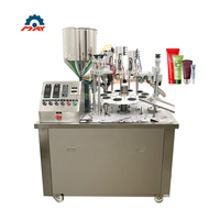Machine de cachetage de remplissage de tube de pâte de crème cosmétique semi-automatique composée
