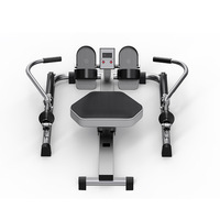 Máquina de Remo Hidráulica para Interiores con Resistencia al Viento, Equipo de Fitness Ecológico y Duradero para el Hogar, Material de PVC, Capacidad de 120 kg