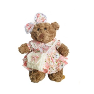 Oso de Peluche <span class=keywords><strong>Barcelona</strong></span> de 28 cm, Adorable Oso de Peluche con Ropa de Lolita y Relleno de Algodón PP para Mayores de 14 Años - Product Image 5