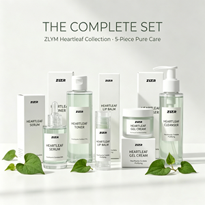 Ensemble de soins de la peau Pore Heartleaf 5 pièces, Houttuynia Cordata, kit de minimisation des pores et de contrôle du sébum pour les peaux grasses et acnéiques - Product Image 4