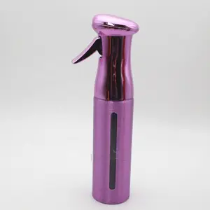 250ML di metallo lucido del salone di capelli di acqua spray continuo bottiglia di nebbia