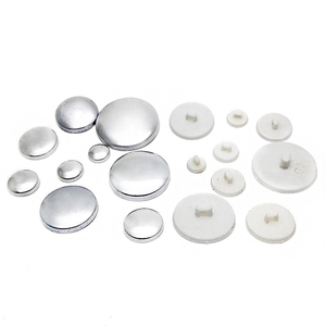 Botones cubiertos para tela Botones <span class=keywords><strong>de</strong></span> abrigo <span class=keywords><strong>de</strong></span> aluminio Base <span class=keywords><strong>de</strong></span> tela Hebilla Envoltura Embrión Accesorios <span class=keywords><strong>de</strong></span> plástico Remaches <span class=keywords><strong>de</strong></span> cuero - Product Image 1