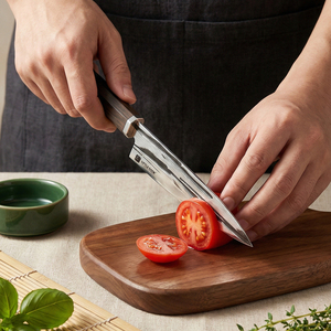Ensemble de 3 couteaux de <span class=keywords><strong>chef</strong></span> de style japonais professionnels, acier à haute teneur en carbone 50Cr15MoV avec manche octogonal en ébène - Product Image 3