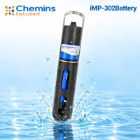 Capteur de qualité de l'eau portable alimenté par batterie, jusqu'à 8 paramètres : DO, pH, EC, ORP, Turbidité, Température, RS485, IP68