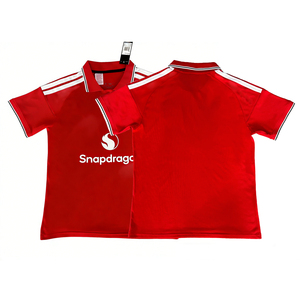 Ropa de Fútbol de Verano, Nueva Temporada 2026/27, Camiseta Local de Manchester, Cuello Redondo, Unisex, Manga Corta, Estampada, Secado Rápido, Uniforme Europeo - Product Image 1