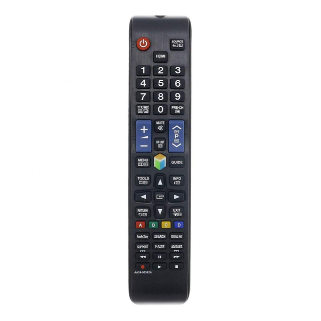 RCU Stock Replacement Universal Remote for Samsung Fit for Most Samsung 3D LCD LED Smart TV AA59-00582A IR Controller