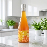 Vinaigre de cidre de pomme pur fermenté six cents jours à la cannelle de Ceylan, non filtré, brassage original