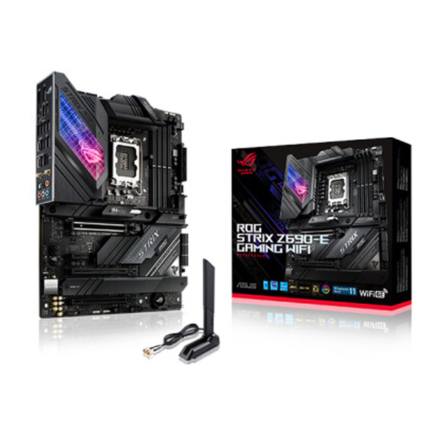 STRIX Z690-E GAMING WIFI ATX Used Motherboard DDR5 LGA 1700 Socket 12th Gen Intel CPU Support Desktop SATA 128GB