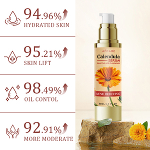 Sérum facial à la calendula AFCARE, essence faciale <span class=keywords><strong>contenant</strong></span> <span class=keywords><strong>de</strong></span> <span class=keywords><strong>l</strong></span>'<span class=keywords><strong>acide</strong></span> <span class=keywords><strong>salicylique</strong></span>, sérum réparateur contre <span class=keywords><strong>l</strong></span>'acné, huile pour réduire les pores, éliminer les points noirs, nettoyage - Product Image 3