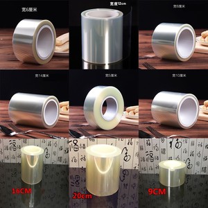 Durable 8cm * 10m Transparent jetable cercle en plastique gâteau Surround Film collier pour la cuisson gâteau rouleau Dessert décor - Product Image 5