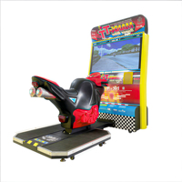 Machine de jeu vidéo Baby Bear Arcade Super Bike Racing Manx TT, simulateur de conduite de moto à monnayeur avec garantie d'un an