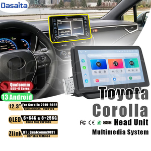 Estéreo Inalámbrico Multimedia con Pantalla Táctil Dasaita para <span class=keywords><strong>Corolla</strong></span> 2019-2022 con Radio Android, <span class=keywords><strong>Carplay</strong></span> y Reproductor de DVD para Coche - Product Image 1