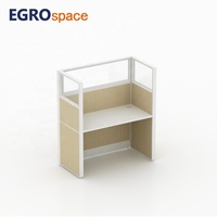 Solution de mobilier de bureau EGROspace : Poste de travail insonorisé pour centre d'appels et bureau