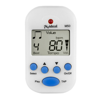 Meideal Hot Selling Wholesale Mini Electronic Metronome Guitar Piano Violin Metronome