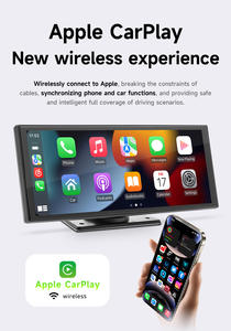 BQCC 11.26 "<span class=keywords><strong>Carplay</strong></span> voiture écran intelligent lecteur vidéo multimédia sans fil <span class=keywords><strong>Carplay</strong></span> Android Auto autoradio pour <span class=keywords><strong>Apple</strong></span> Android stéréo - Product Image 3