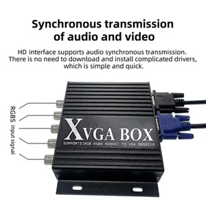 Convertisseur <span class=keywords><strong>vidéo</strong></span> GBS-8219 XVGA Box Rgb Mda Cga Ega vers Vga, utilisé pour la <span class=keywords><strong>conversion</strong></span> du signal <span class=keywords><strong>vidéo</strong></span> sur les équipements industriels - Product Image 4