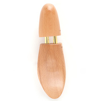 Chaussure en bois de hêtre naturel Civière de chaussure en bois massif réglable