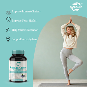 Gomitas de Citrato de Calcio OEM ODM de 1000 mg para el Apoyo de los Huesos, los Músculos y el Sistema Inmunitario, Apoyo para la Relajación Muscular, Veganas, Sin GMO y Sin Gluten - Product Image 3