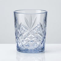 Verre à vin et à bière classique de 330 ml, personnalisable, épais et luxueux, réutilisable, anti-casse, pour les fêtes et les bars