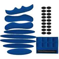 Mèche respirante antidérapante éponge mousse douce et durable pour casque de vélo Coussinets pour casque de cyclisme