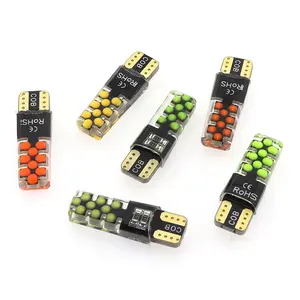 T10 LED Chip Width Light Licence Plate Light Car Interior Light With Multi Color T10 Led Canbus W5w T10 Led