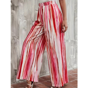 S-5XL <span class=keywords><strong>pantaloni</strong></span> <span class=keywords><strong>lunghi</strong></span> stampati <span class=keywords><strong>a</strong></span> <span class=keywords><strong>righe</strong></span> Tie Dye da donna <span class=keywords><strong>pantaloni</strong></span> larghi larghi dritti <span class=keywords><strong>pantaloni</strong></span> <span class=keywords><strong>lunghi</strong></span> Casual da donna di nuova moda - Product Image 4