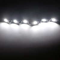 Luz de Trabajo LED Metálica de 12V, Luz Blanca Pura ST-RL02, Garantía de 12 Meses, Accesorios de Iluminación para Camionetas y SUV