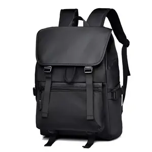 Factory Wholesale Waterproof PU Business Laptop Bags Supplier Durable School Travel Computer Drawstring Backpack