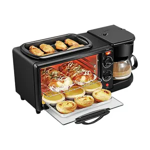 2022 New Breakfast Home Multifunktions-Omelett-Toaster, der Kaffee kocht 3-in-1-Frühstücksmacher