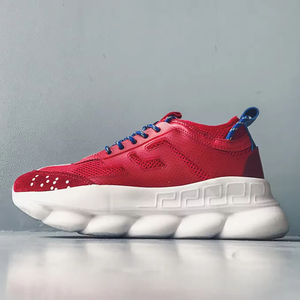 Zapatillas Deportivas Unisex de Plataforma con Suela Ancha y Gruesa, Estilo Casual, con Bloques de Color, Forro de Algodón, de Cuero, Tipo Vans - Product Image 2