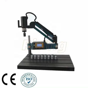 Giảm Giá Mạnh Máy Cắt Ren CNC Tự Động M16 Máy Cắt Ren Servo Thông Dụng Cánh Tay Linh Hoạt Với Màn Hình Cảm Ứng Để Xử Lý Ren