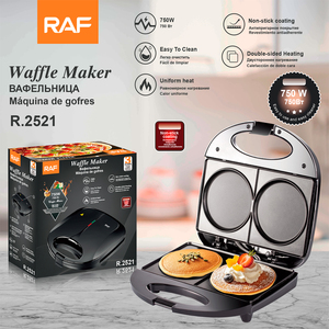 Raf <span class=keywords><strong>2025</strong></span> Sản Phẩm Mới Đôi Bánh Nhà Sản Xuất Crepe Bánh Nhà Sản Xuất Đồng Phục Nhiệt Waffle Nhà Sản Xuất - Product Image 2