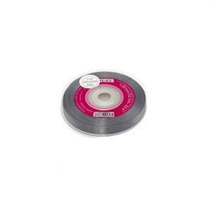 ริบบิ้นผ้าซาติน 0.6 ซม. 25 หลา สีเทาเดนิม D-42 - Product Image 1