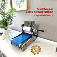 Machine à biscuits manuelle de dessin animé, petite extrudeuse à biscuits commerciale à commande manuelle
